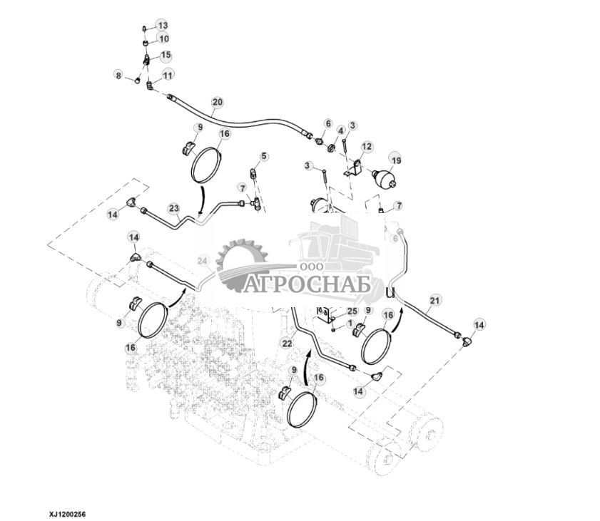 Boom Base Hydraulic Lines W Dampening - ST842811 215.jpg